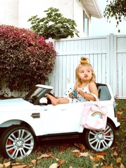 Ride On Land Rover 2 Seater 12V White