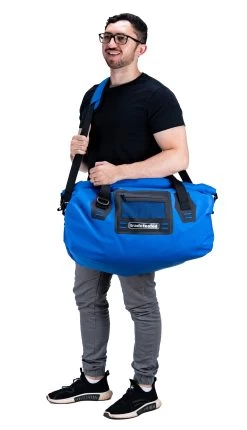 Dry Duffel Bag 50L Blue -Gardena Store 958218 dry duffel bag 50l blue 9