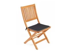 Hardwood Dining Chairs - Pair