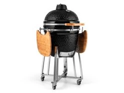 Kamado Ceramic Grill BBQ 21" 20 Kamado Ceramic Grill BBQ 21" -Gardena Store 959648 kamado ceramic grill bbq 21 22 black 3