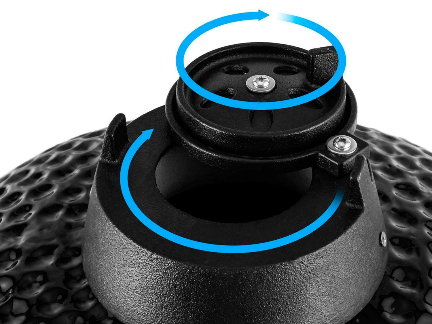 Kamado Ceramic Grill BBQ 21" 6 Kamado Ceramic Grill BBQ 21" - Image 4