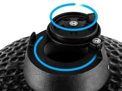 Kamado Ceramic Grill BBQ 26" -Gardena Store 959648 kamado ceramic grill bbq 21 black 4