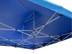 Great White Pop Up Gazebo Enclosed 3m X 6m Blue