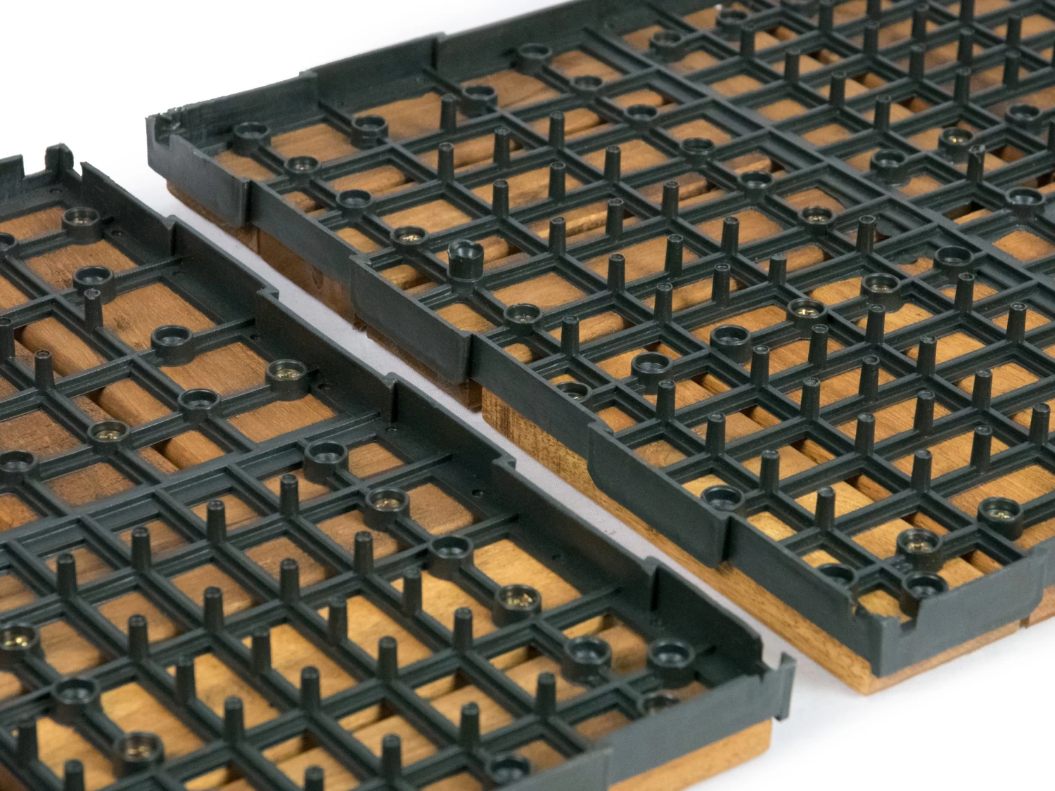 Outdoor Wooden Deck Tiles 12 Slat - Pack Of 12 - Image 10