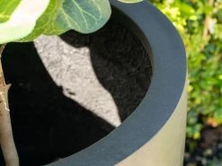 Cono Fiberstone Planter Black 109L 11 Cono Fiberstone Planter Black 109L -Gardena Store 963853 cono fiberstone planter 109.5l 3