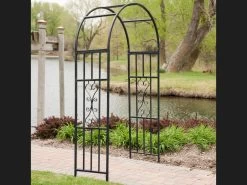 Garden Arch Steel Edwardian 10 Garden Arch Steel Edwardian -Gardena Store 968542 garden arbour steel edwardian 4