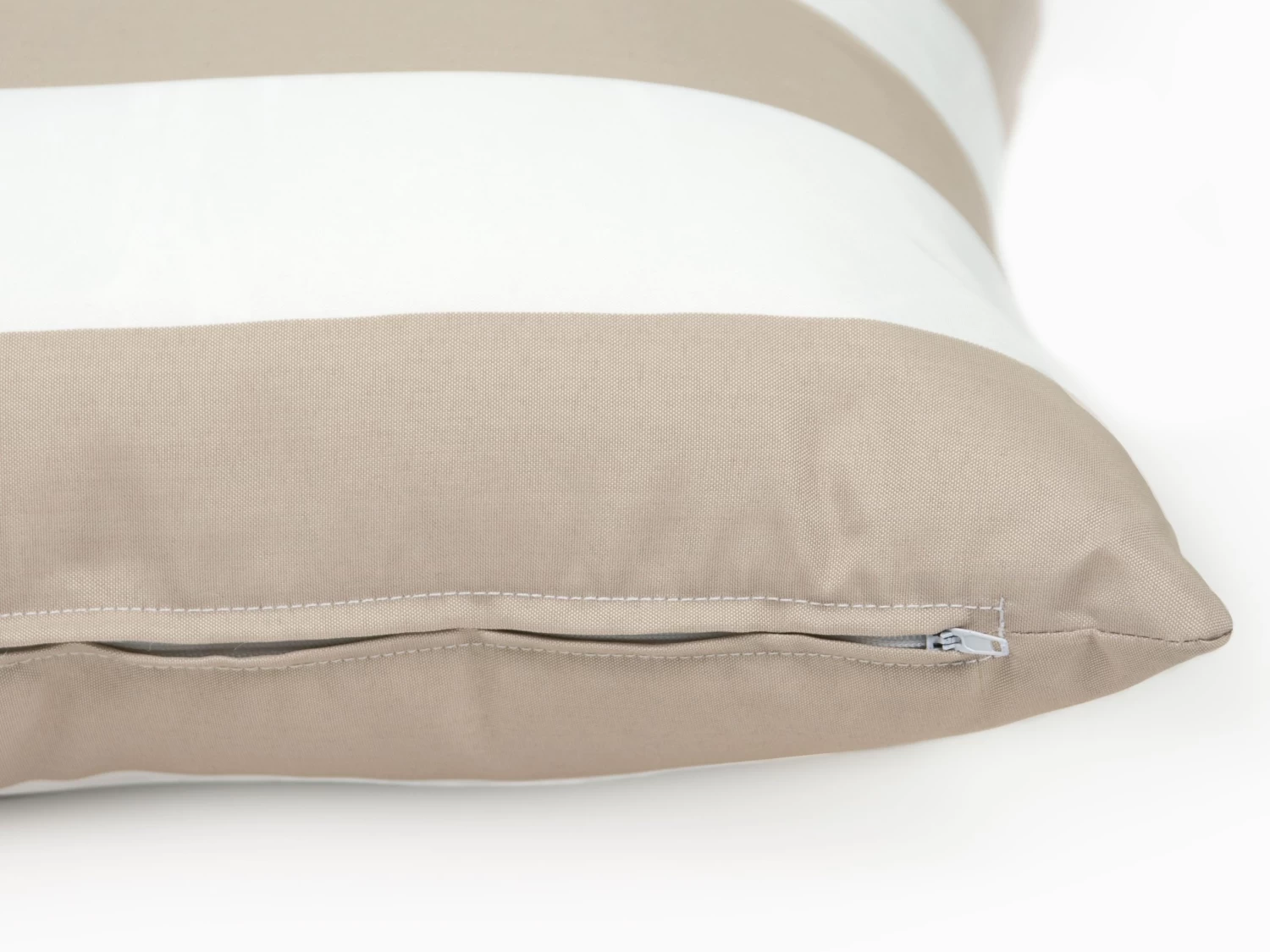 Outdoor Cushion Beige Sand Stripe 4 Outdoor Cushion Beige Sand Stripe - Image 2