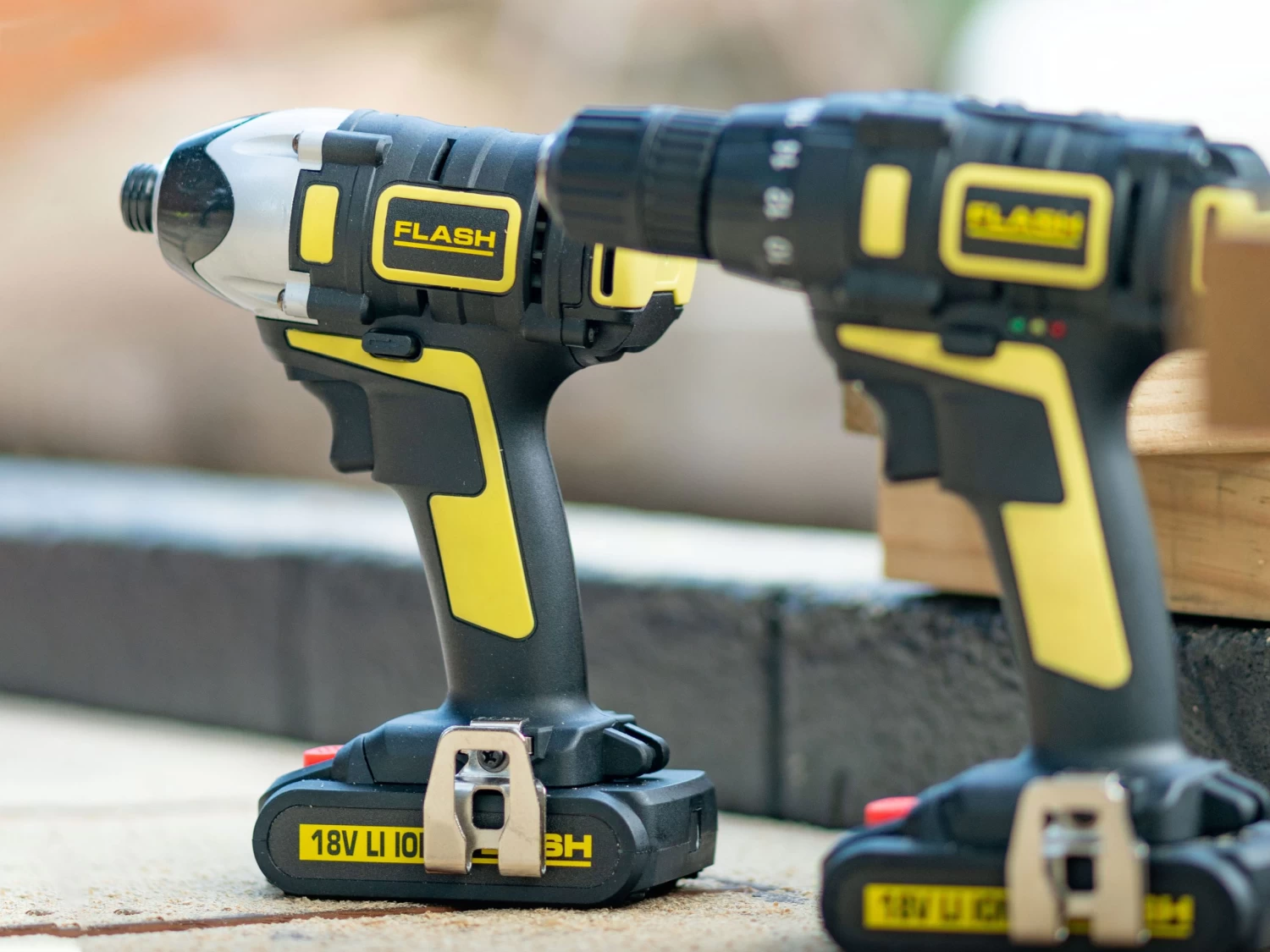 Flash Cordless Drill Driver Combo 18V 1.5Ah 10 Flash Cordless Drill Driver Combo 18V 1.5Ah - Image 8