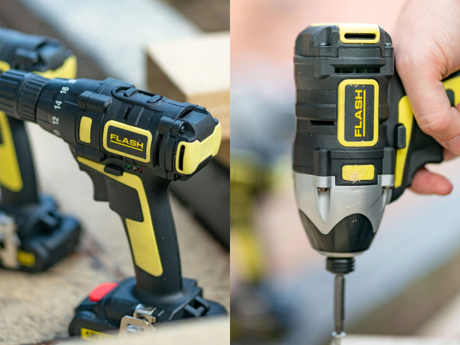 Flash Cordless Drill Driver Combo 18V 1.5Ah 7 Flash Cordless Drill Driver Combo 18V 1.5Ah - Image 5