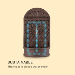 Wall Fountain Solar With Solar Pump -Gardena Store 969803 wall fountain solar with solar pump l706 8