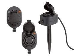 Garden Lights Dusk To Dawn Sensor & Timer 12V Plug & Play -Gardena Store 969917 garden lights dusk to dawn sensor timer 4