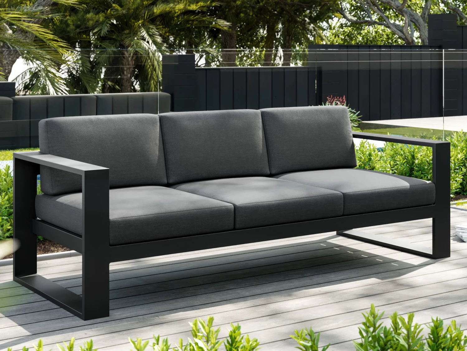 Cube Outdoor Sofa 3 Seater 3 Cube Outdoor Sofa 3 Seater