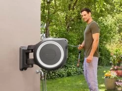 Gardena Roll Up Wall Mount Hose Reel Box 35m 12 Gardena Roll Up Wall Mount Hose Reel Box 35m -Gardena Store 970474301 gardena roll up wall mount hose reel box 35m 5