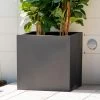 Cubo Fiberstone Planter Black 343L -Gardena Store 971545 cubo fiberstone planter black 343l 1 1