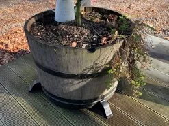 Wine Barrel Feet - 3 Pack Black -Gardena Store 977252 wine barrel feet 3 pack 2