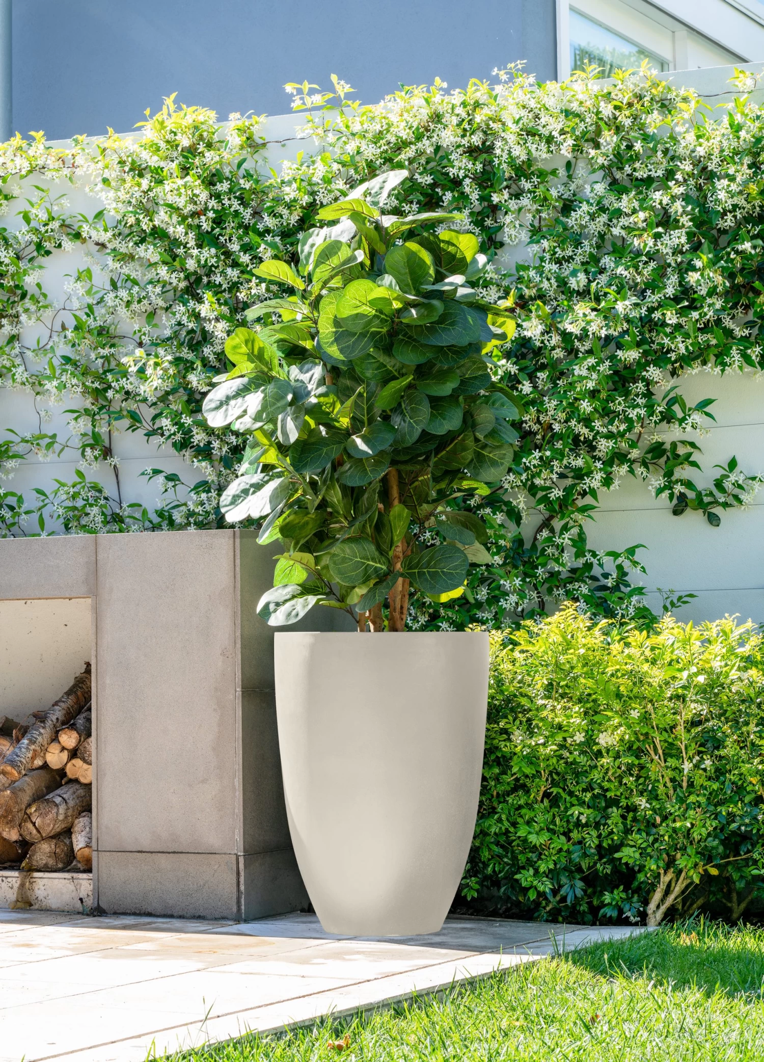 Classica Fiberstone Planter Cream 195L 5 Classica Fiberstone Planter Cream 195L - Image 3