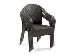 Cafe Curved Back Stacking Chair -Gardena Store 978655 cafe curved back stacking chair sevilla chair 2