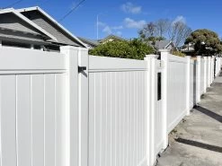 PVC 1.8m Privacy Fence System - Panel 2.4m -Gardena Store 979414 pvc privacy fence panel kit 1.8m x 2.4m 5c 1
