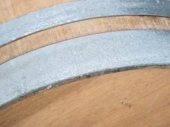 Oak Wine Barrel Half - Set Of 2 -Gardena Store 981634 oak wine barrel half set of 2 studio 7