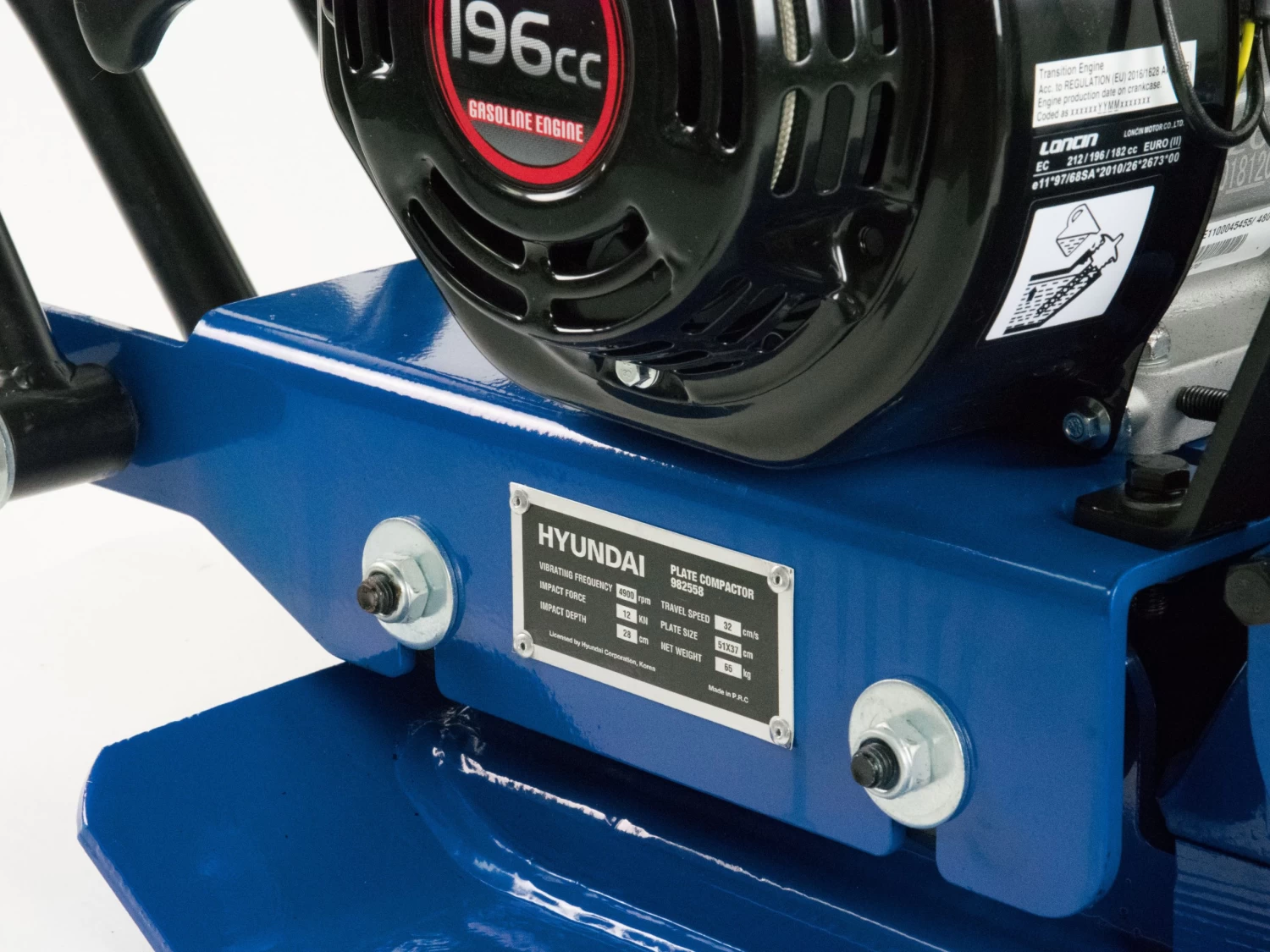 Hyundai Plate Compactor Medium 12kN 65kg 9 Hyundai Plate Compactor Medium 12kN 65kg - Image 7