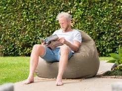 Outdoor Bean Bag Taupe XL