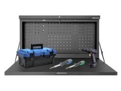 Wall Mounted Folding Workbench -Gardena Store 984651 wall mounted metal foldable workbench 1100mm 3