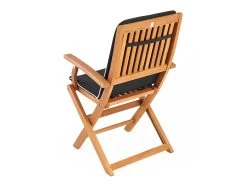 Amberley Outdoor Dining Set 6-Seater -Gardena Store 987207 hardwood dining armchair pair 3d 1