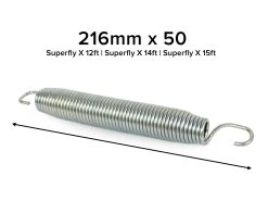 Superfly X Replacement Springs 216mm 50 Pack - 12/14/15ft