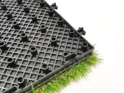 Artificial Grass Deck Tiles 35mm - Pack Of 12 -Gardena Store 988694 artificial grass tiles 1 1