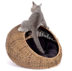 Fetch Wicker Cat Cave -Gardena Store 989306 fetch wicker cat cave 6
