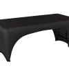 Stretch Fit Table Cover Rectangle 2.4m Black -Gardena Store 992238 stretch fit table cover rectangle 2.4m black 1c
