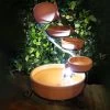 Terracotta Solar Water Fountain 5 Tier 1 Terracotta Solar Water Fountain 5 Tier -Gardena Store 992350 terracotta 5 tier solar water fountain 0002 6