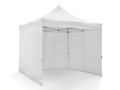Great White Pop Up Gazebo Enclosed 3m X 3m White