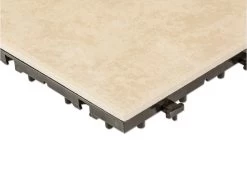 Outdoor Ceramic Deck Tiles Taupe - Pack Of 10 -Gardena Store 994666 deck tile ceramic 1