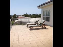 Outdoor Ceramic Deck Tiles Taupe - Pack Of 10 -Gardena Store 994666 deck tile ceramic 6