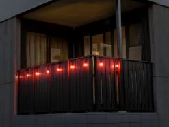 Festoon Lights LED 15m With 24 Red Filament Bulbs 12 Festoon Lights LED 15m With 24 Red Filament Bulbs -Gardena Store 994827 festoon lights led 15m with 24 red filament bulbs 5