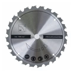 Flash Saw Blade Circular 210mm X 25.4mm X 24T