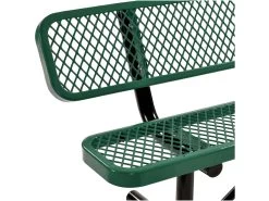 Park Bench 3 Seater Commercial - Green -Gardena Store ag4hut2 green park bench 3 seater green 9b