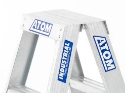 Atom Step Ladder Double Sided 3 Step -Gardena Store al ds003 977777 atom ladder 3 step 3