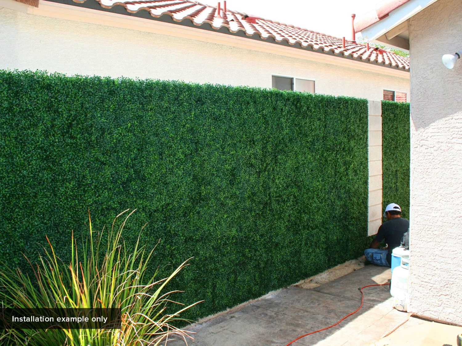 Artificial Hedge Wall Boxwood Spring Growth 3m² 10 Artificial Hedge Wall Boxwood Spring Growth 3m² - Image 8