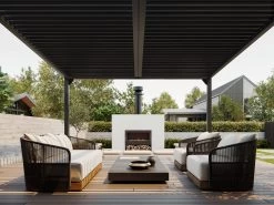 Louvre Roof System Wall Mount 4m X 3m Charcoal 13 Louvre Roof System Wall Mount 4m X 3m Charcoal -Gardena Store blackwall mounted louvre underneathe 4x4