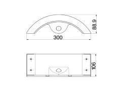 Solar Outdoor Wall Light -Gardena Store ch pir 22 solar outdoor wall light 4
