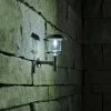 Solar Outdoor Lantern Wall Light -Gardena Store ch98mb solar outdoor lantern wall light 2