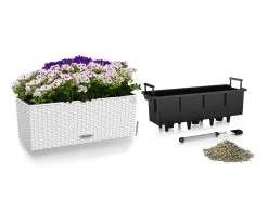 Lechuza Balconera Cottage Planter 50 - White
