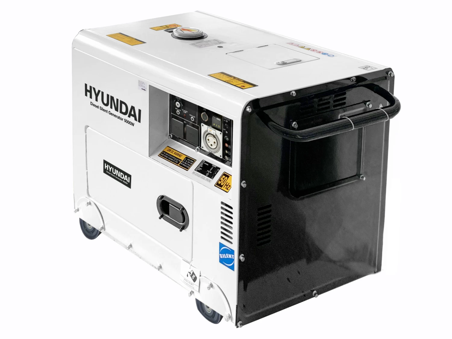 Hyundai Diesel Silenced Generator 5000W 8 Hyundai Diesel Silenced Generator 5000W - Image 6