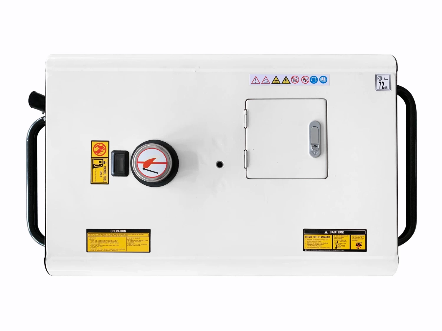 Hyundai Diesel Silenced Generator 5000W 3 Hyundai Diesel Silenced Generator 5000W