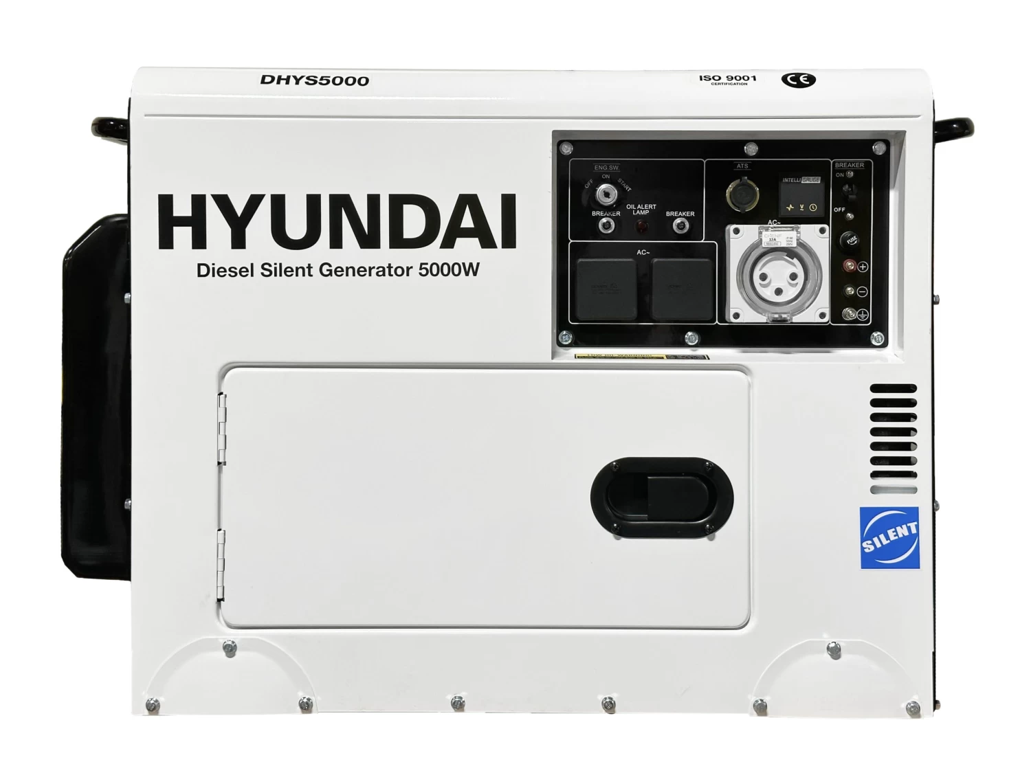 Hyundai Diesel Silenced Generator 5000W 6 Hyundai Diesel Silenced Generator 5000W - Image 4