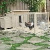 Chicken Coop EcoFlex Small With Pen -Gardena Store echk103 b pen 4