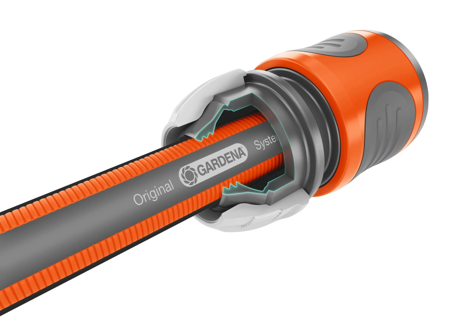 Gardena Garden Hose Comfort FLEX 13mm Set 30m 4 Gardena Garden Hose Comfort FLEX 13mm Set 30m - Image 2