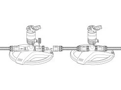Gardena Sled Sprinkler Comfort Turbo-Drive -Gardena Store g8143 gardena sled sprinkler comfort turbo drive 4